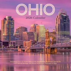 2026 Ohio Wall Calendar