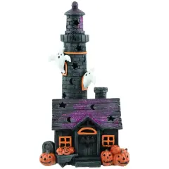 12" LED Lighted Haunted House Halloween Decoration
