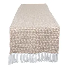 DII&reg; 72" Stone Mini Diamond Table Runner