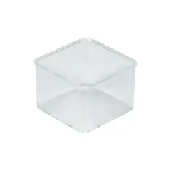 Simplify Small Square Clear Drawer Organizer