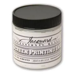 Jacquard Professional Screen Printing Ink, 4oz. White