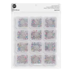 Dritz&reg; Multicolor Long Pearlized Pins