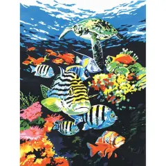 Royal & Langnickel&reg; Painting by Numbers&trade; Artist Canvas Series Ocean Deep Kit