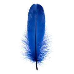 John Bead 5"-7" Goose Feathers Royal Blue