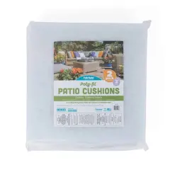 Poly-Fil&reg; 2ct. Patio Foam, 22'' x 22'' x 2''