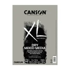 Canson&reg; XL&reg; Gray Sand Grain Dry Mixed Media Pad