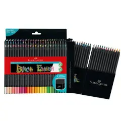 Faber-Castell&reg; 50 Color Black Edition Colored Pencils