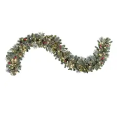 Haute D&eacute;cor 9ft. Pre-Lit LED Classic Garland