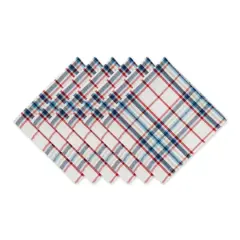 Lighthouse Plaid Napkin, 6ct.
