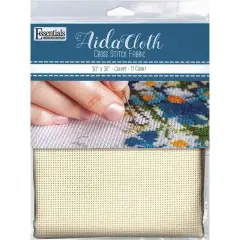 Essentials by Leisure Arts Cream 11ct. Aida Cloth, 30" x 36"