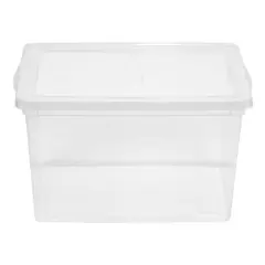 IRIS&reg; 68qt. Clear Snap Top Storage Box