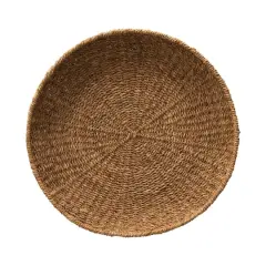 Hello Honey&reg; 21.5" Hand-Woven Decorative Seagrass Tray