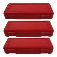 Romanoff&reg; Ruler Boxes, 3ct. Red