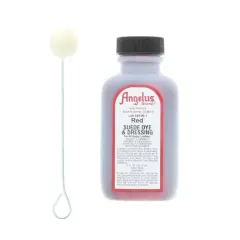 Angelus&reg; Suede Dye Red