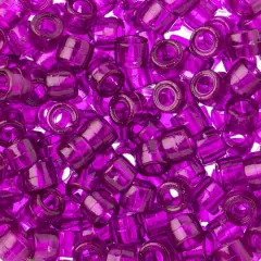 John Bead 6mm Transparent Mini Pony Beads, 1,000ct. Amethyst