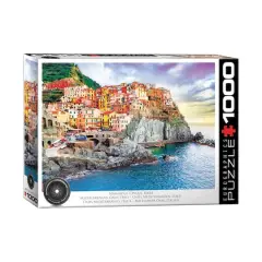 Manarola, Cinque-Terre - Mediterranean Oasis, Italy: 1000 Pcs