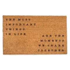 Moments We Share 30" x 18" Door Mat