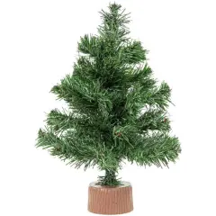 12" Unlit Mini Pine Full Artificial Christmas Tree