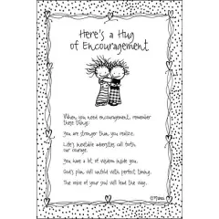 Children of the Inner Light&reg; by Marci Art Here's a Hug of Encouragement Plaque