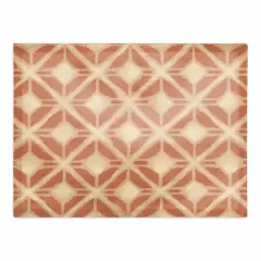 Terracotta Ikat 18" x 14" Cotton Twill Placemat