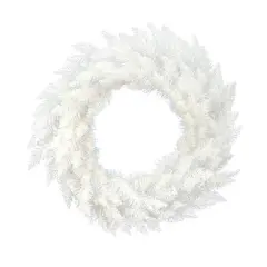 36" Sparkle White Spruce Wreath