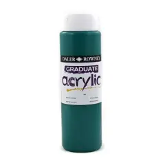 Daler-Rowney&reg; Graduate Acrylic, 500mL Pthalo Green