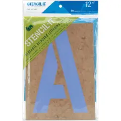 Stencil-It Reusable Lettering Set