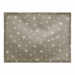 Gray Twinkle Cotton Twill Placemat