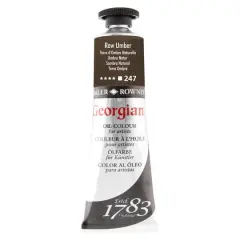 Daler-Rowney&reg; Georgian Oil Colour, 38mL 247 Raw Umber