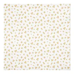 Daisy Pattern Cotton Twill Napkin Yellow