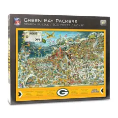 Joe Journeyman NFL 500 Piece Jigsaw Puzzle Green Bay Packers