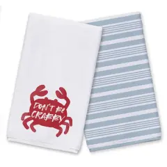 Don't Be Crabby Tea Towel Set