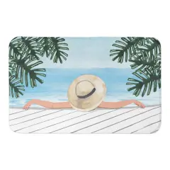 Lounging By The Sea 34" x 21" Bath Mat