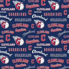 MLB Cleveland Guardians Cotton Fabric