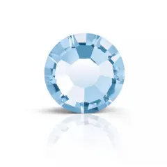 Preciosa MAXIMA SS9 Flatback Czech Crystals, 144ct. Light Sapphire