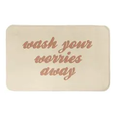 Wash the Worries Away 34" x 21" Bath Mat