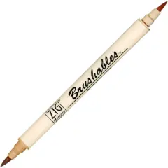 ZIG Memory System&reg; Brushables&reg; Dual-Tip Marker Fawn