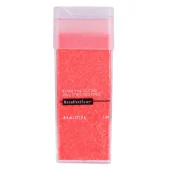 4.5oz. Extra Fine Glitter by Recollections&trade; Bright Coral