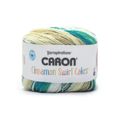 Caron&reg; Cinnamon Swirl Cakes&trade; Yarn Spearmint Swirl