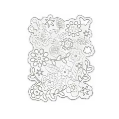 Flower Background Cutting Die by Recollections&trade;