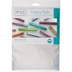 Therm O Web Gina K Designs&trade; Fancy Foils&trade; Silver Sequins