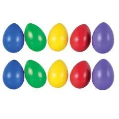 Westco Educational Products Jumbo Egg Shakers, 2 Sets of 5