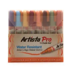 Chalk Ink&reg; Artista Pro Classic 8 Color Marker Set