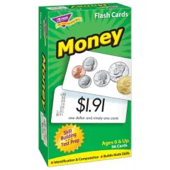 Trend Enterprises&reg; Money Skill Drill Flash Cards
