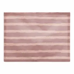 Stripes Cotton Twill Placemat Pink/Pink