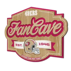 NFL Fan Cave Sign San Francisco 49ers