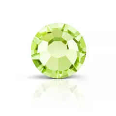 Preciosa MAXIMA SS5 Flatback Czech Crystals, 144ct. Limecicle