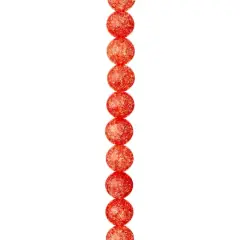 Red Crackled Quartzite Round Beads, 10mm by Bead Landing&trade;