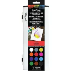 Brea Reese&trade; Primary 13 Piece Watercolor Paint Kit