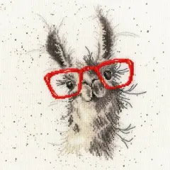 Bothy Threads No Cause For A-Llama Counted Cross Stitch Kit